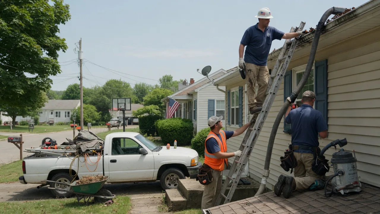 Gutter Installation in Pana, IL near me